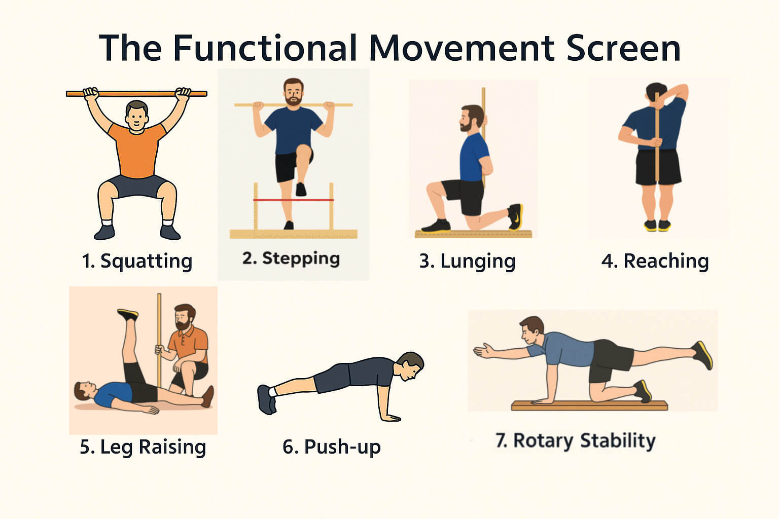 운동 전 필수! FMS 검사로 나의 약한 움직임부터 바로잡아보세요