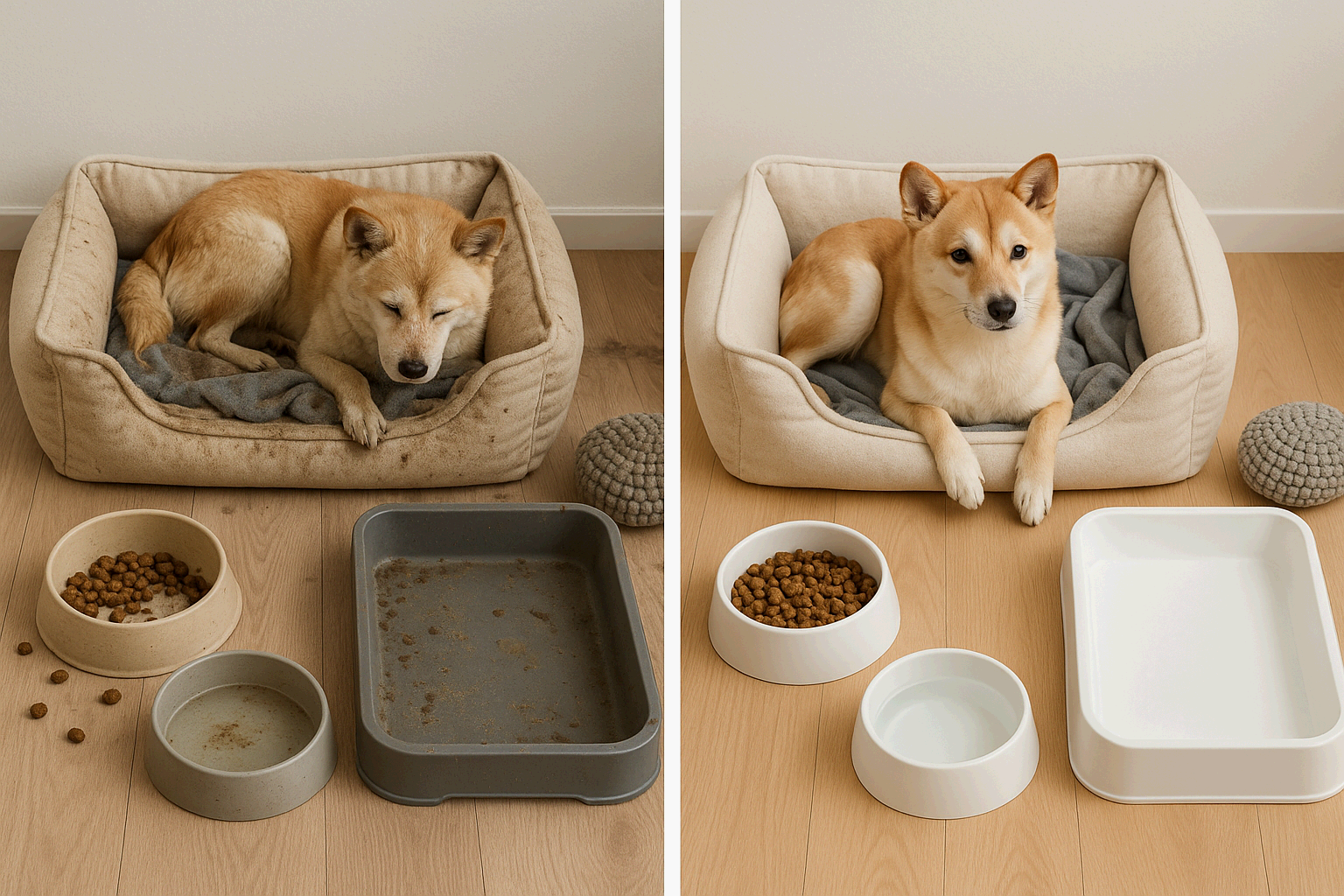 반려동물 용품 청소로 생활환경 청결 실천하기