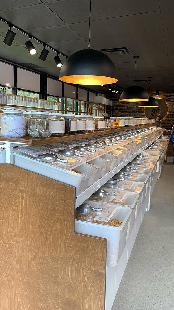 제로 웨이스트 가게 내부