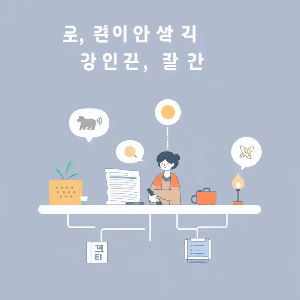 체감온도란, 기온, 습도, 바람이 결정적인 영향을 미치는 핵심 요소를 보여주는 다이어그램.