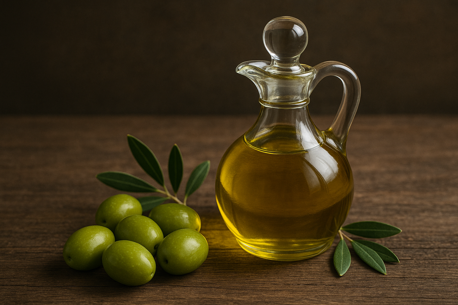 올리브열매와 올리브오일