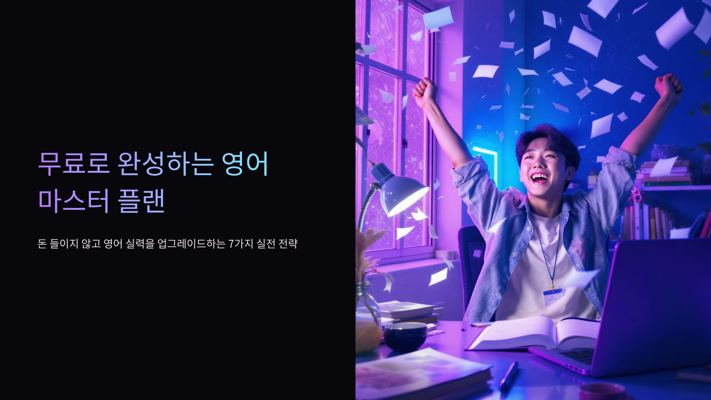 공짜 영어 실력 폭발시키는 비밀 노하우