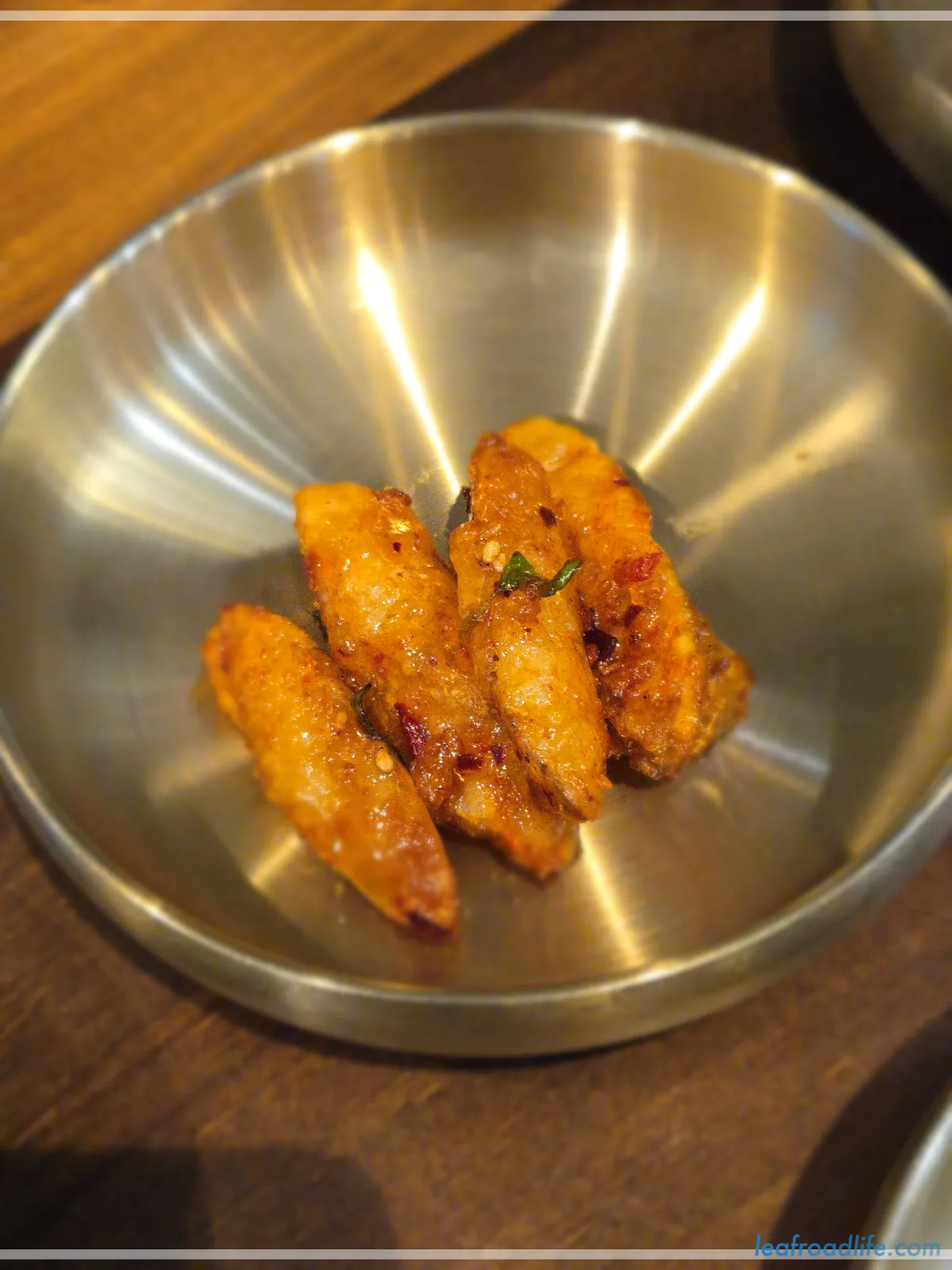 하남-미사-한정식-밥상천하-밑반찬-튀김