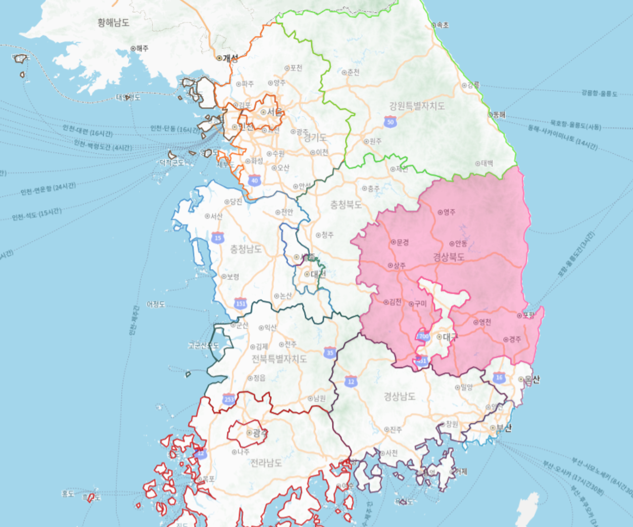 지도 크게 본 화면