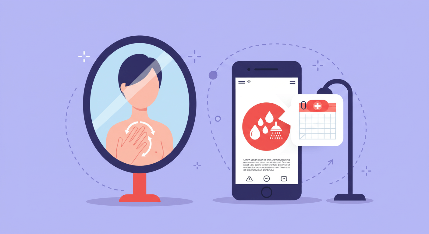 여성 스스로 지켜야 할 자가진단 습관