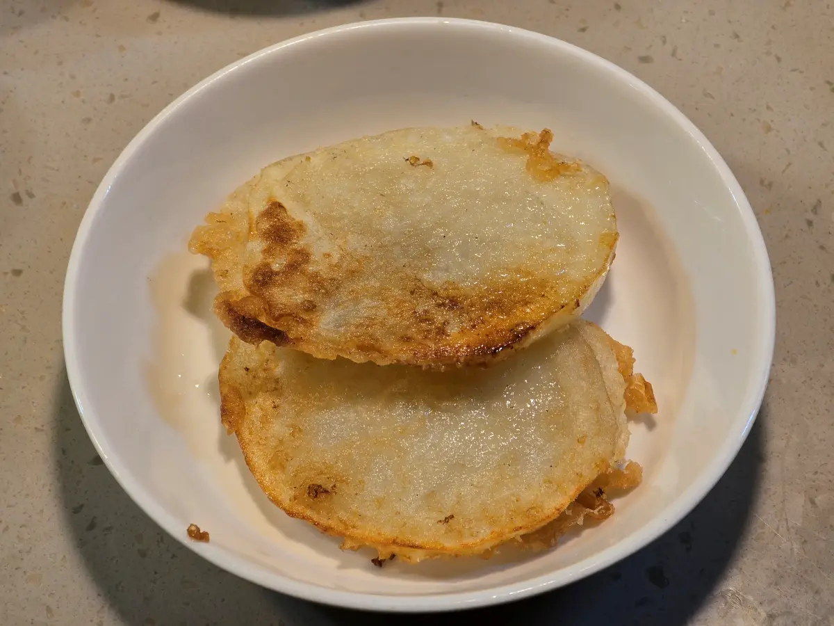 즐거운 술상 12번째 코스 음식: 감자전