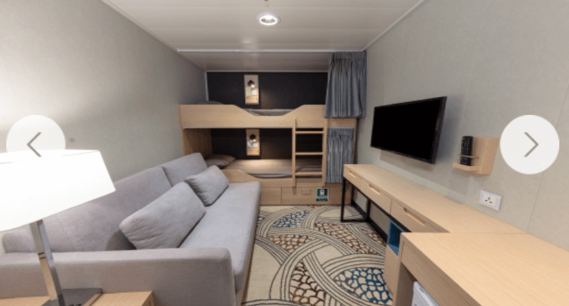 한일고속페리 1등 객실3