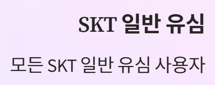 SKT 유심 재설정