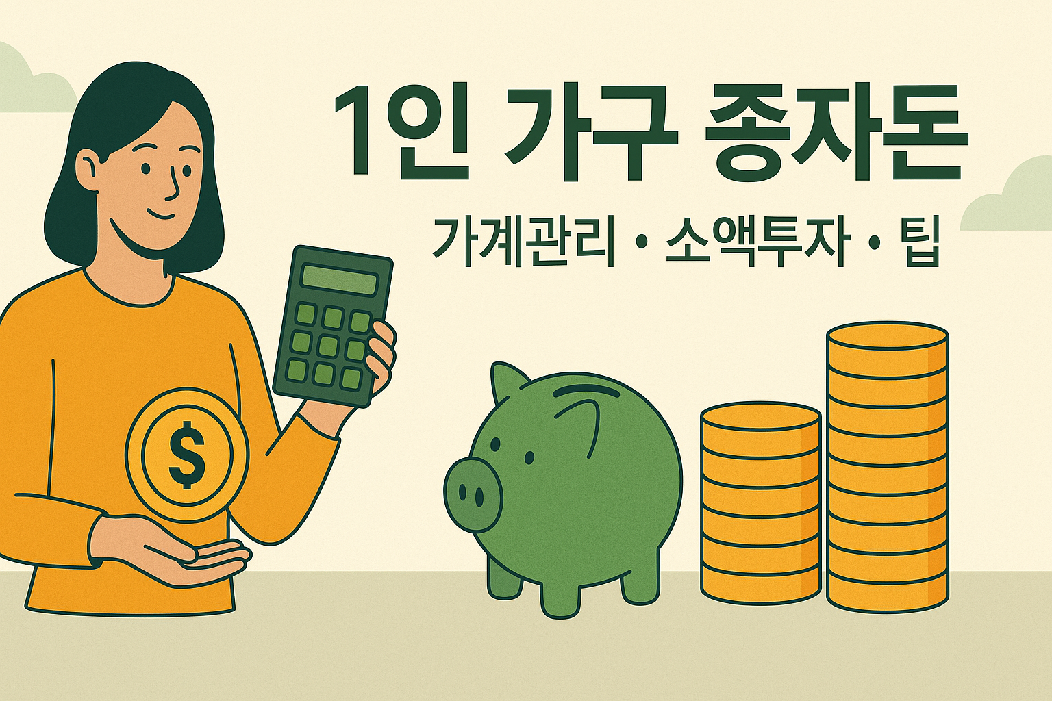 1인 가구 종자돈 마련 방법