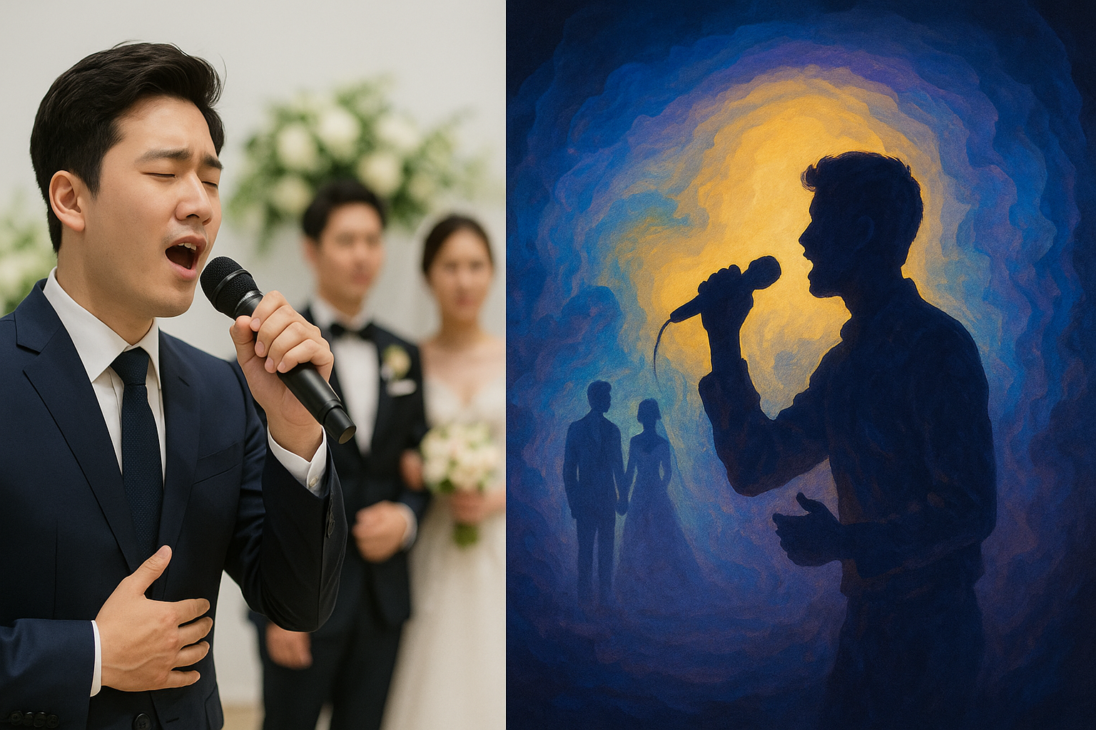 친구 결혼식에서 축가를 부르는 꿈