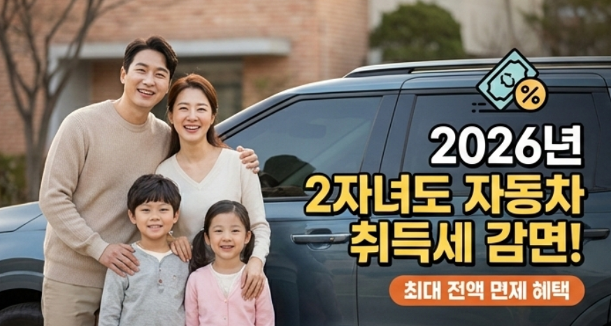 다자녀 취득세 감면 대상과 감면 한도, 체감 현실성 문제 요약