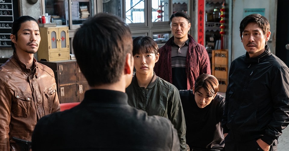 야차 배우들의 현장 모습