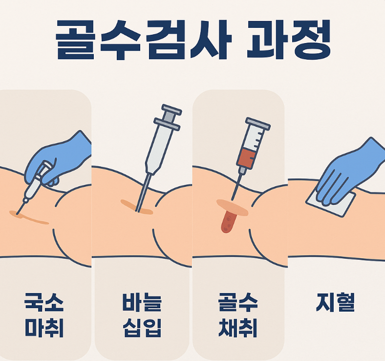 골수검사 과정