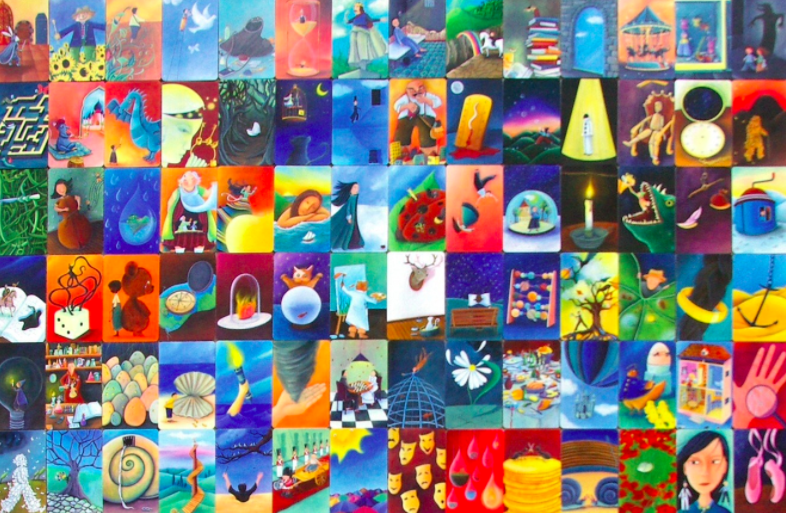 딕싯 카드 일러스트