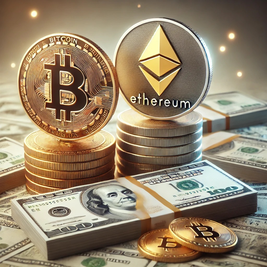 비트코인(BTC), 이더리움(ETH)