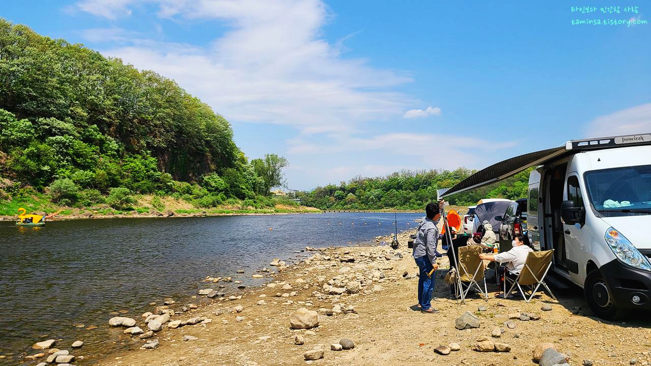 연천-한탄강-노지캠핑장