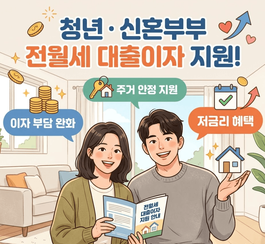 2026 광명시 신혼부부·청년 전월세 대출이자 지원