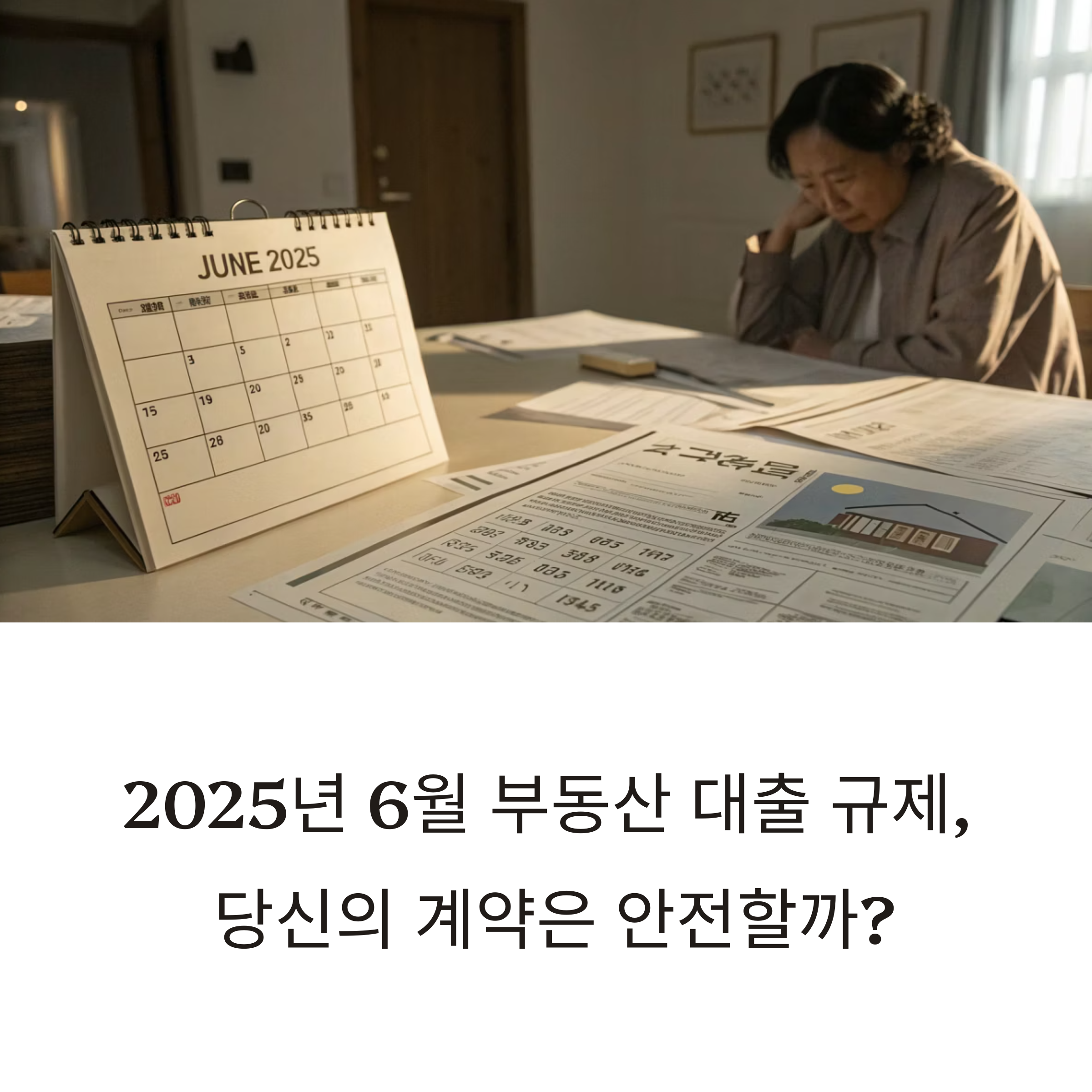 부동산 대출 규제, 기존 계약자는 예외일까? 실수요자·투자자 대응 총정리