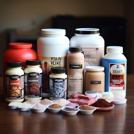 단백질 보충제 이미지