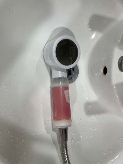 샤워기필터헤드 현재 쓰고 있는 다이아몬드 샤워기