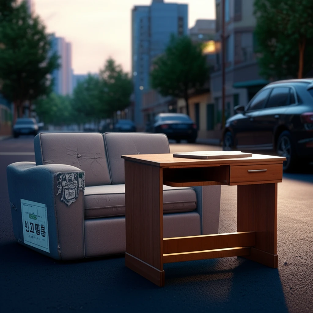 성북구 동선동 대형폐기물 처리, 스티..