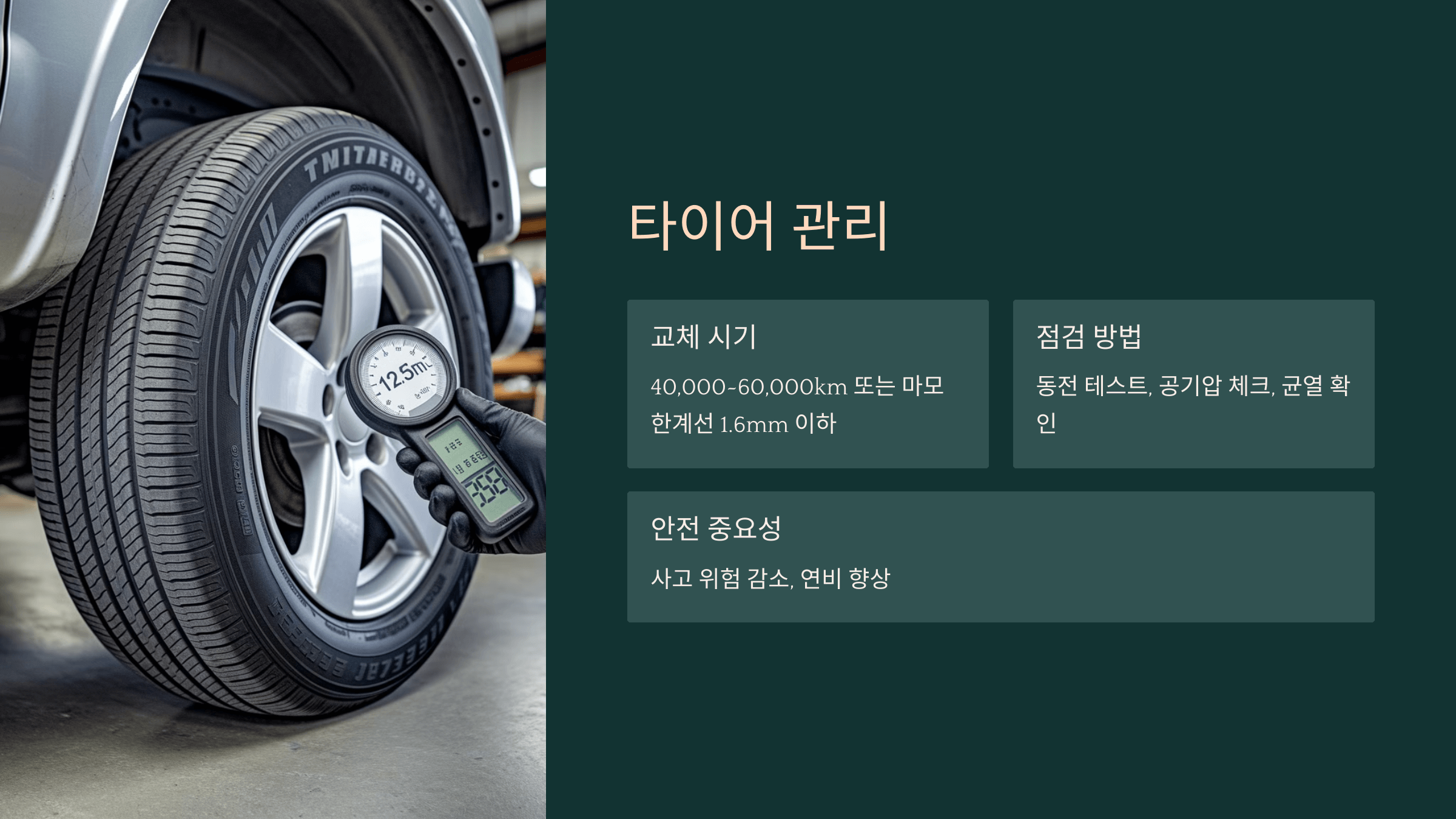 타이어 관리