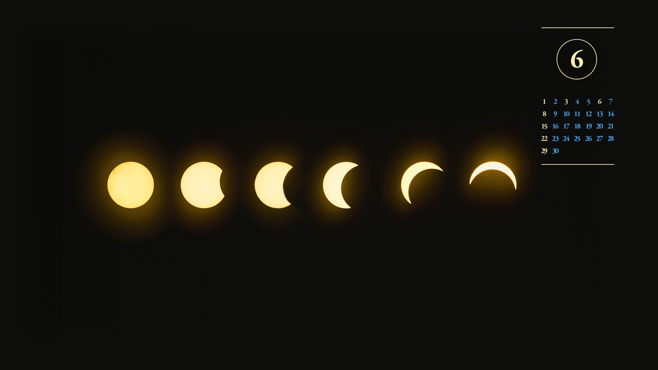 07 개기월식 A - 2025년6월 노트북배경화면