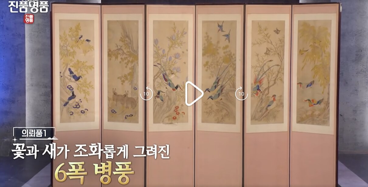 화조영모도