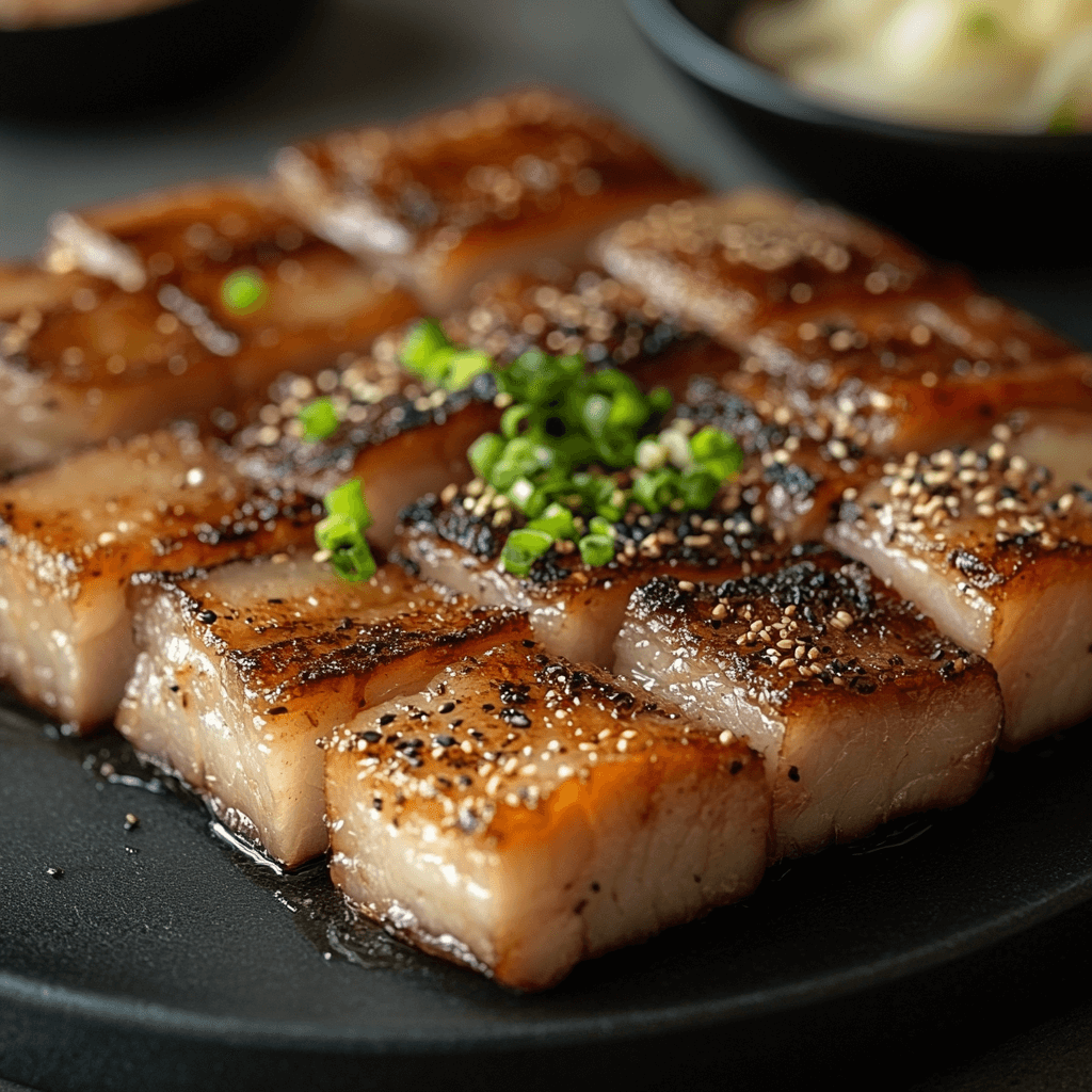 맛있게 만들어진 수육