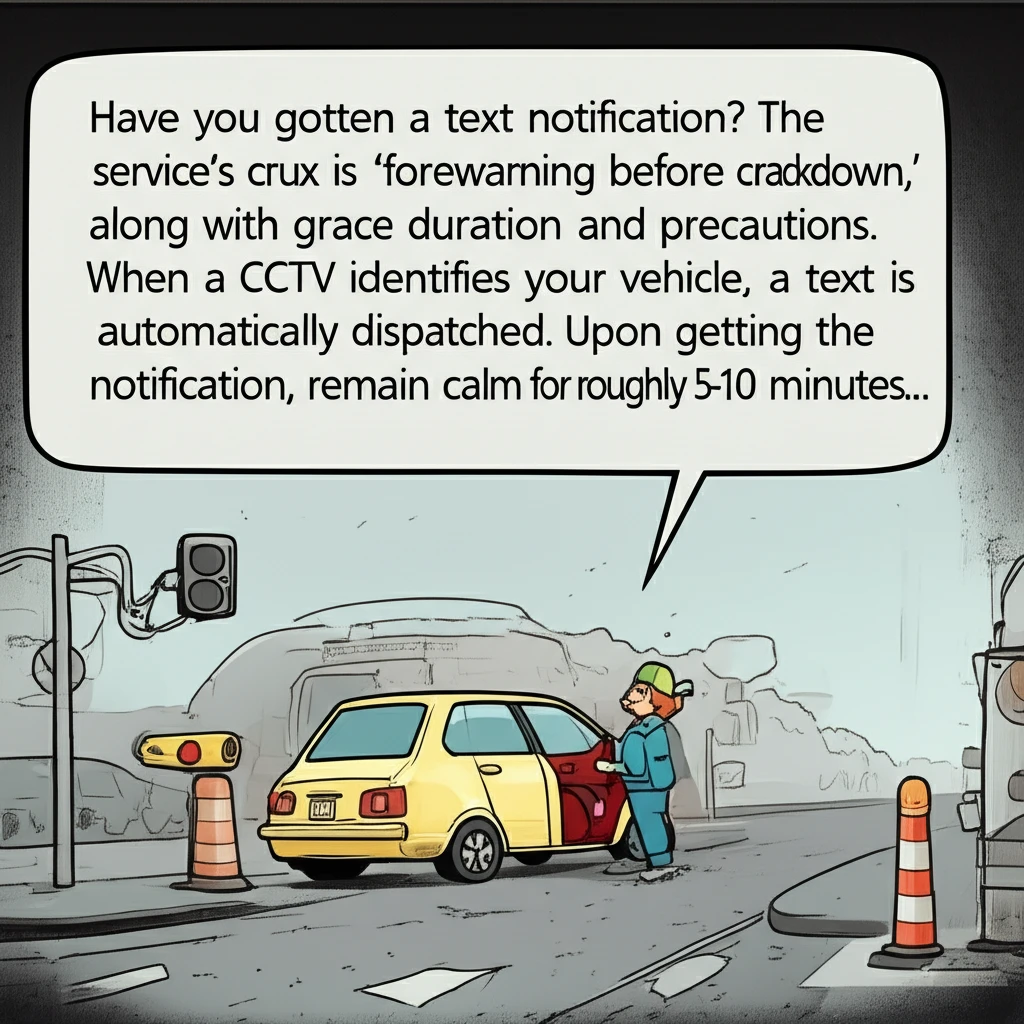 제천시 주정차 단속 무인 CCTV 알..