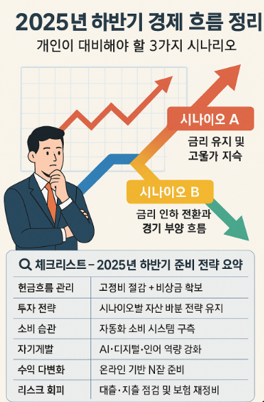 2025 하반기 경제 흐름 정리