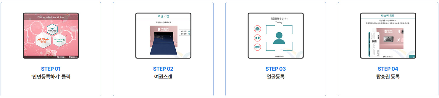 인천공항 셀프체크인 키오스크 이용방법