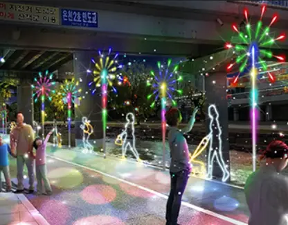 부산 온천천 빛 축제