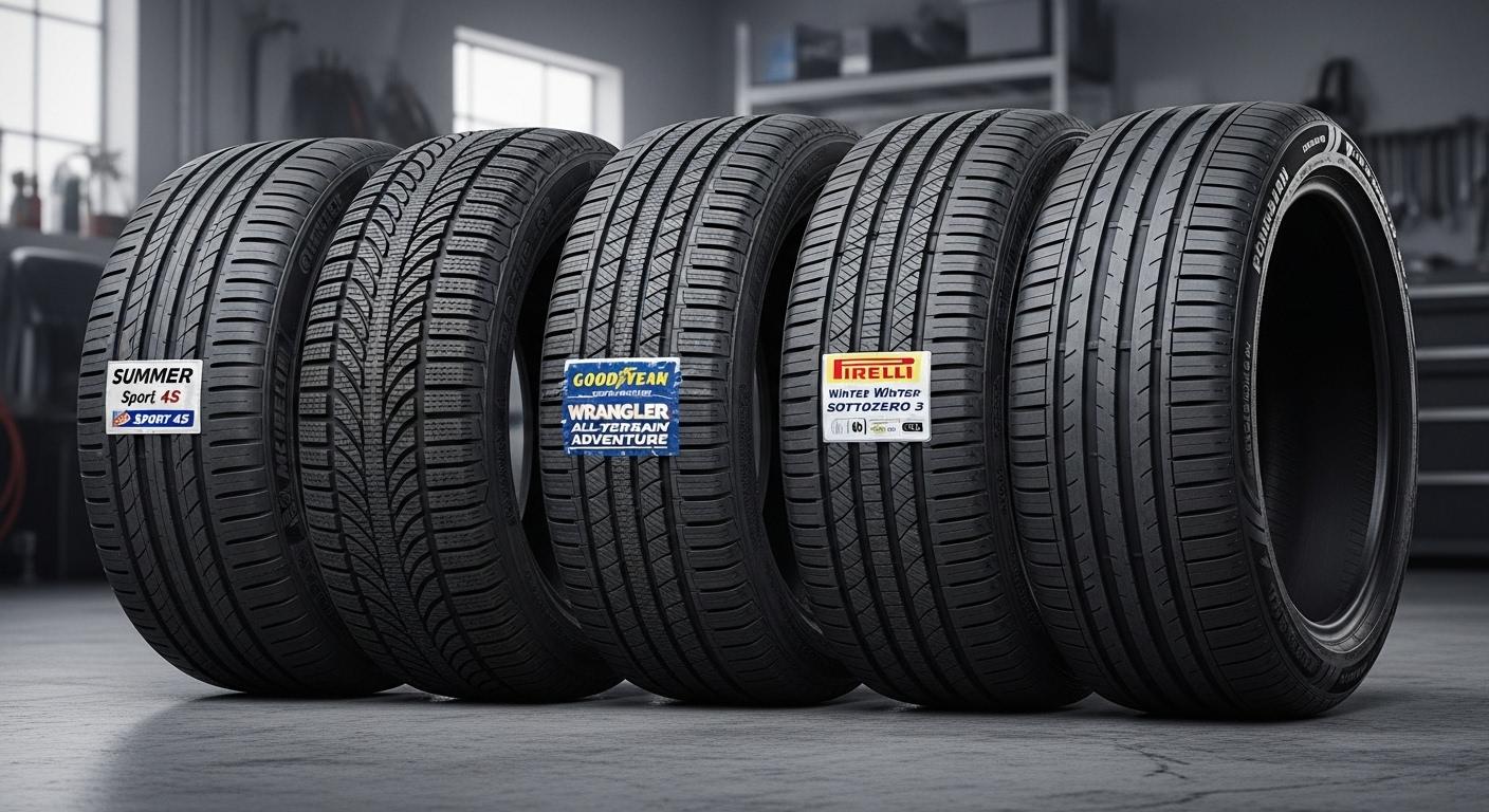 자동차 타이어 종류별 특징