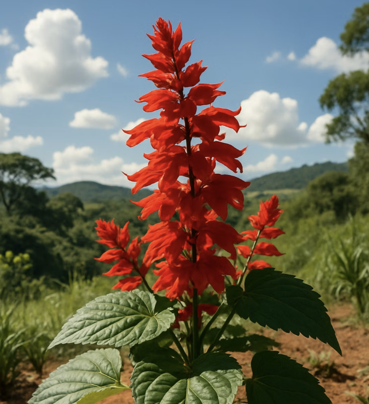 불꽃을 닮은 여름의 여왕