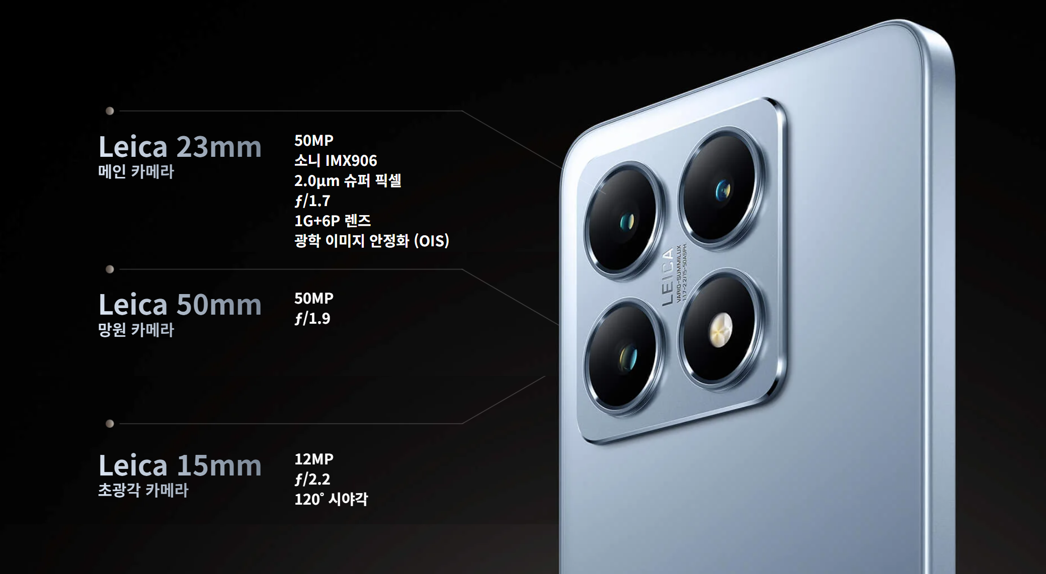 샤오미 14T 카메라 광각