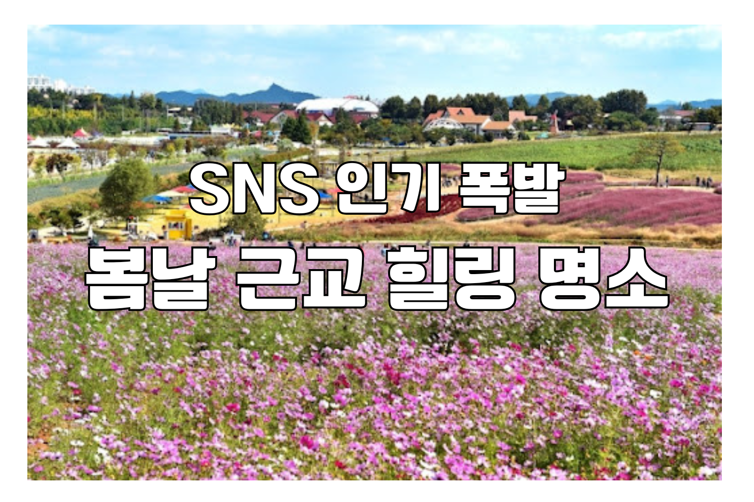 봄날 근교 힐링 명소