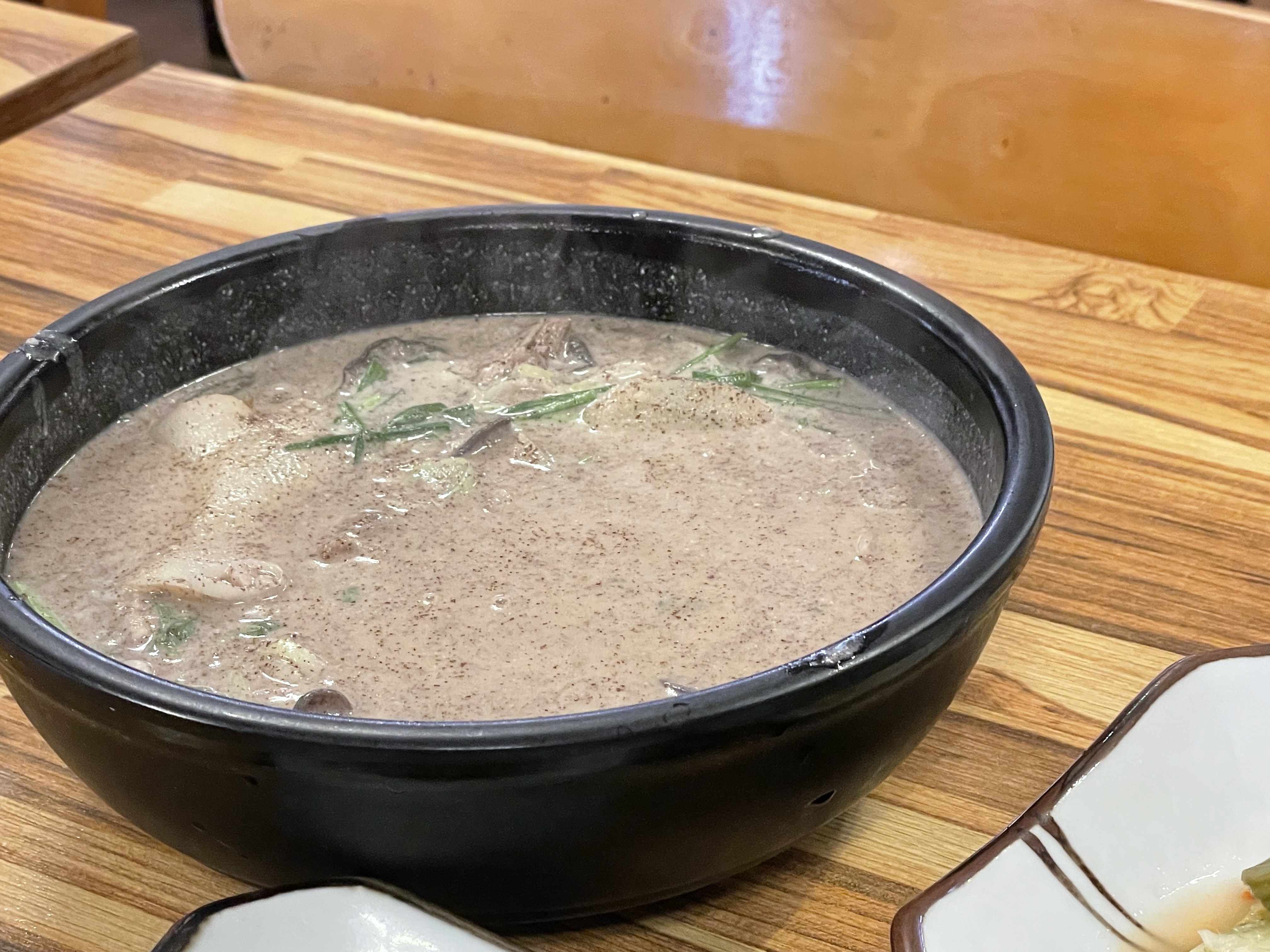 들깨수제비