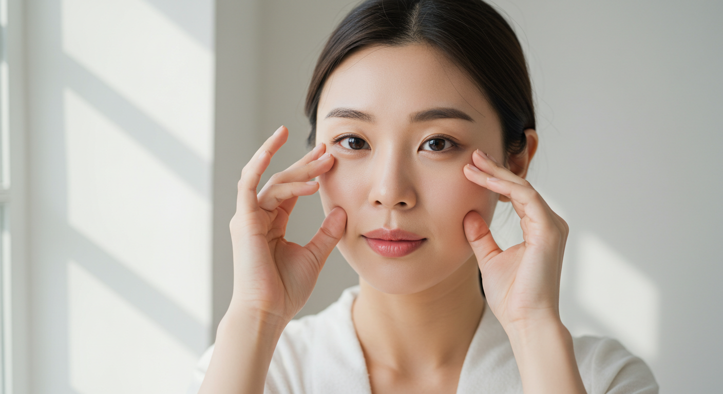 림프마사지&amp;#44; 눈가홈케어&amp;#44; 레티놀크림