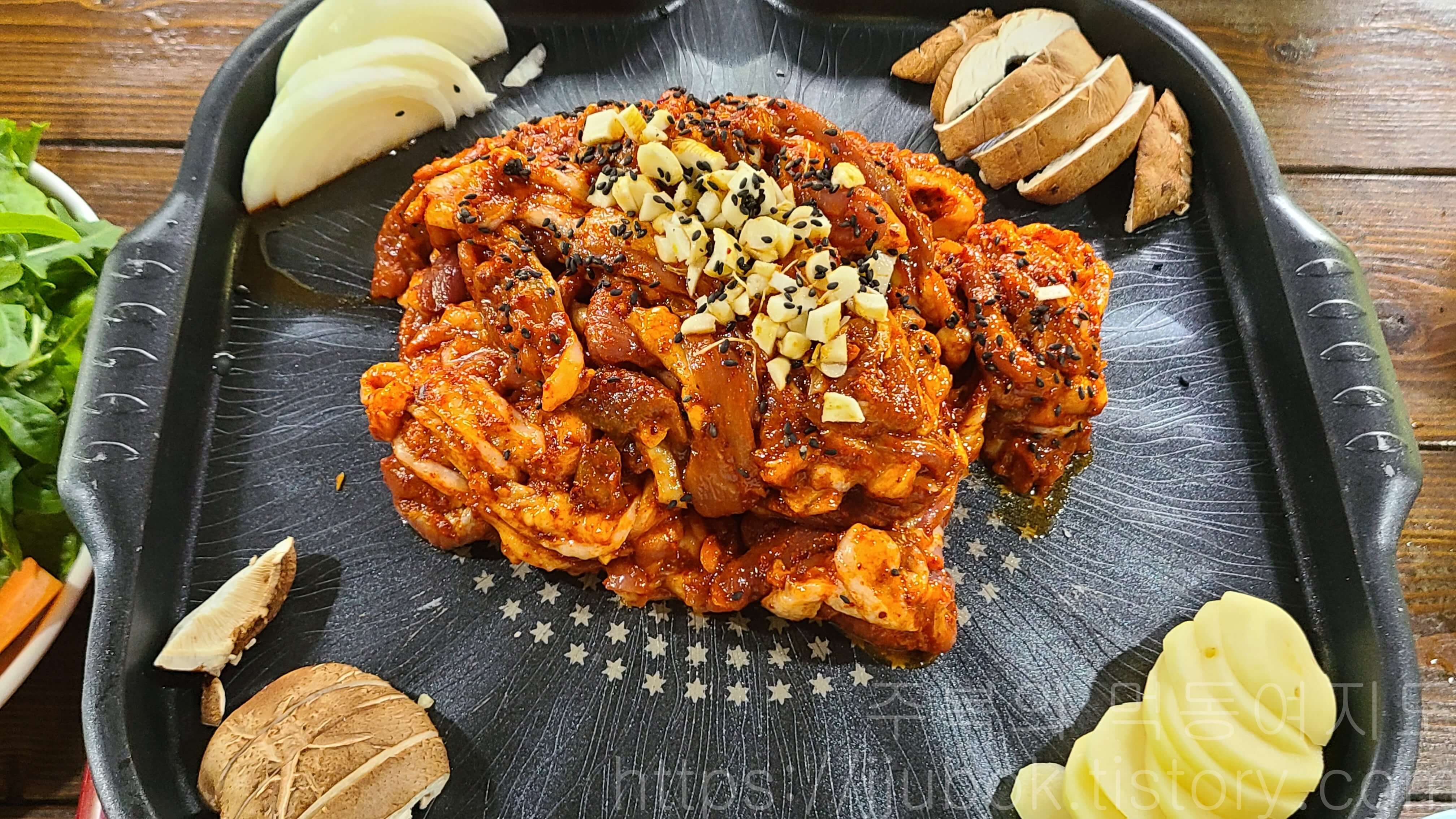 푸른농원-오리주물럭