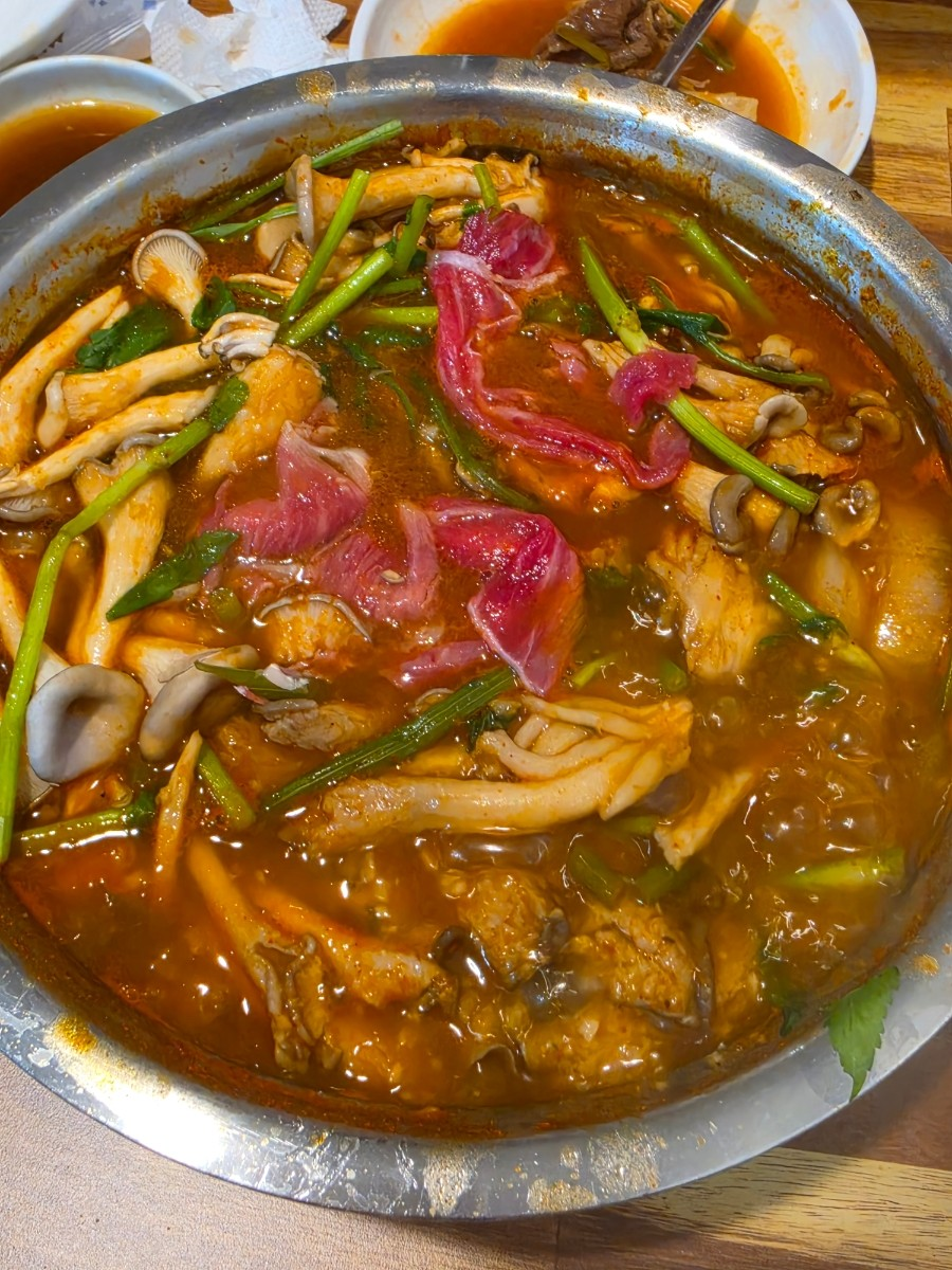가양칼국수버섯매운탕