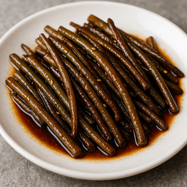 고구마줄기로 만든 무침