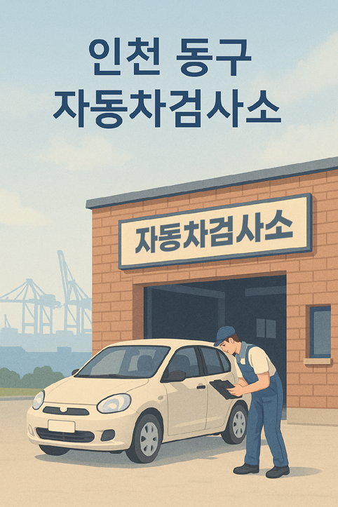 인천 동구 자동차검사소 이미지