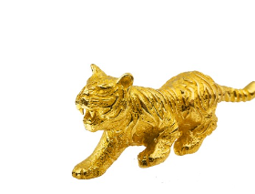 순금호랑이사진