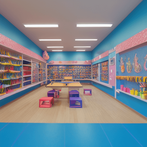 어린이 도서관 이미지