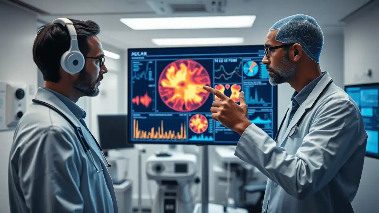 <img src="ai_medical_diagnosis_reasoning.webp" alt="AI가 내린 의료 진단의 근거를 시각적으로 설명하는 이미지입니다">