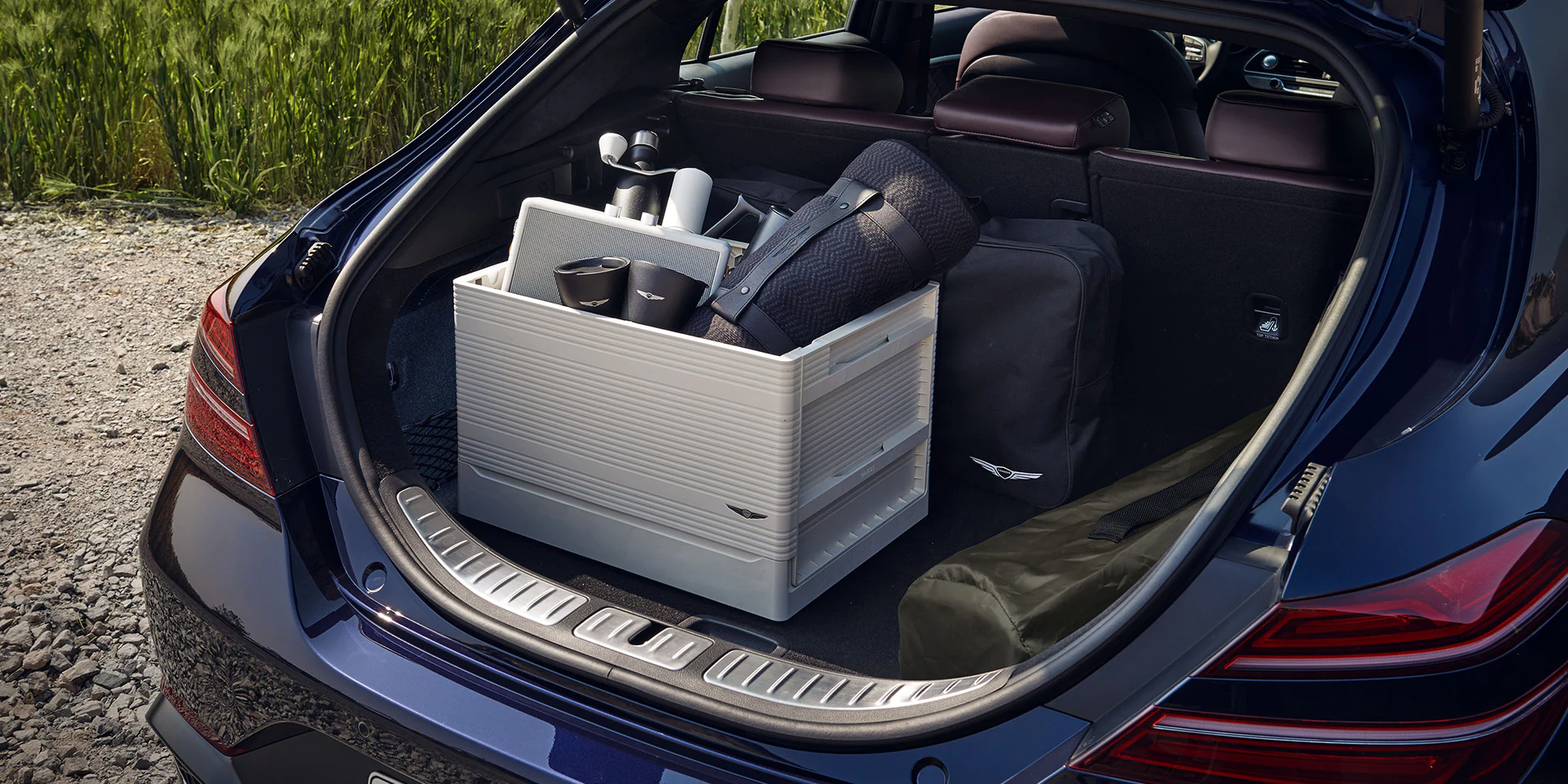 제네시스 G70 트렁크