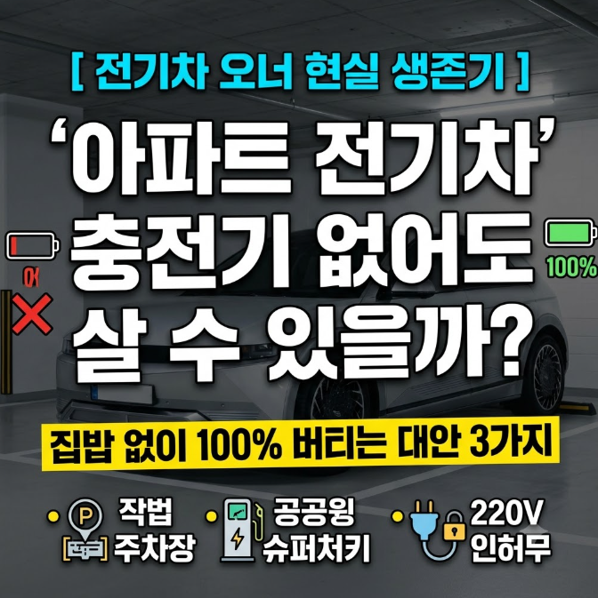 아파트 전기차 충전기