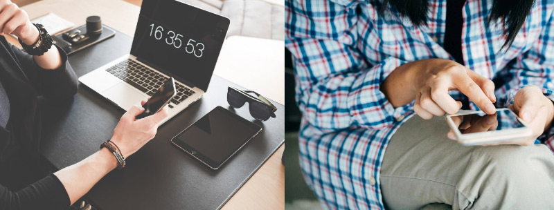 스마트폰 중독 무료 테스트 이미지