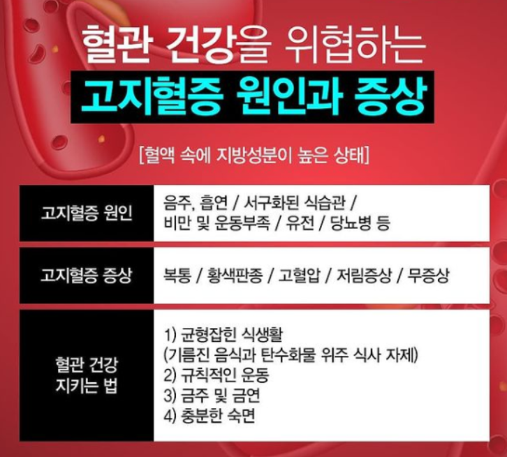 고지혈증에 좋은 음식